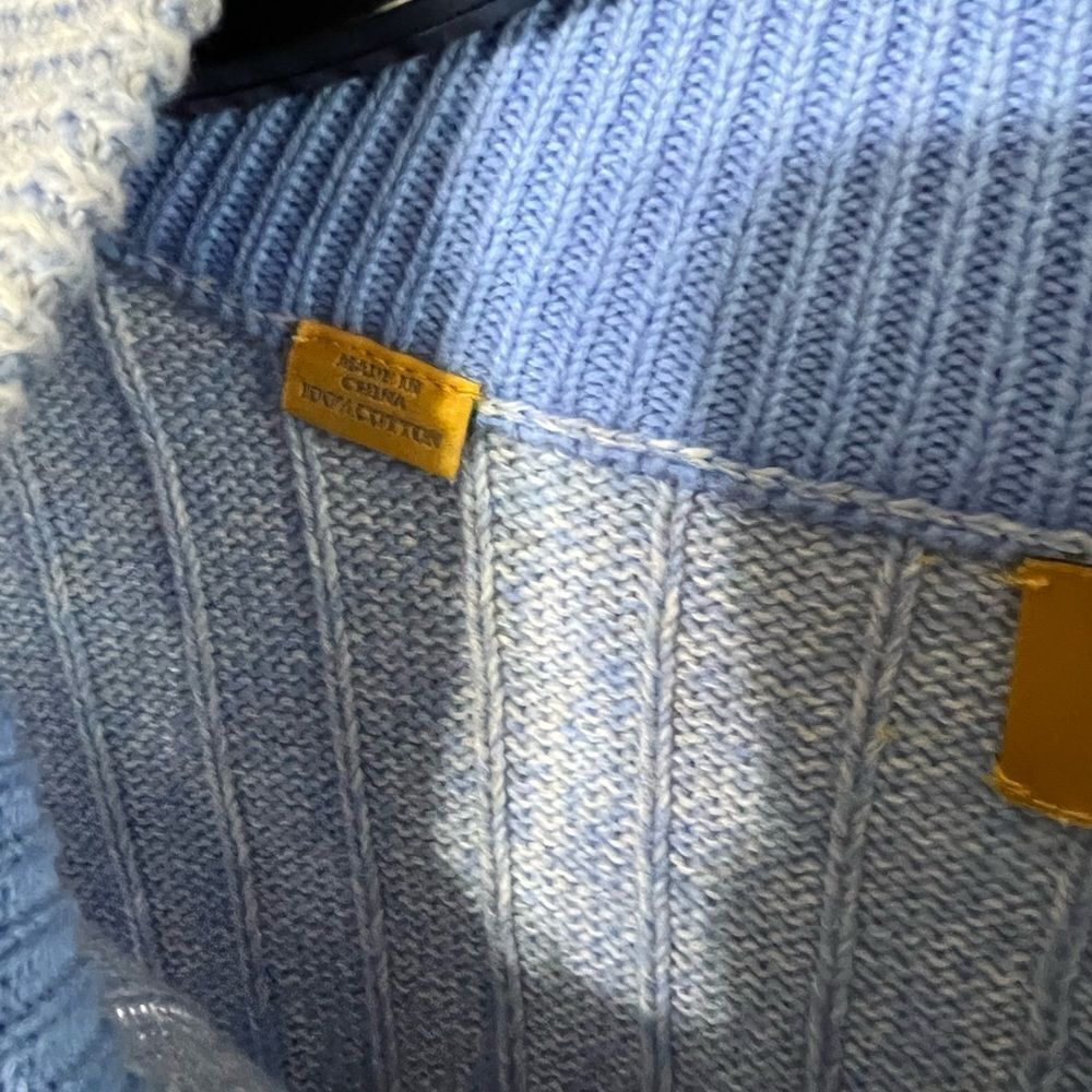 Robert Talbott large blue pullover - Picture 4 of 5